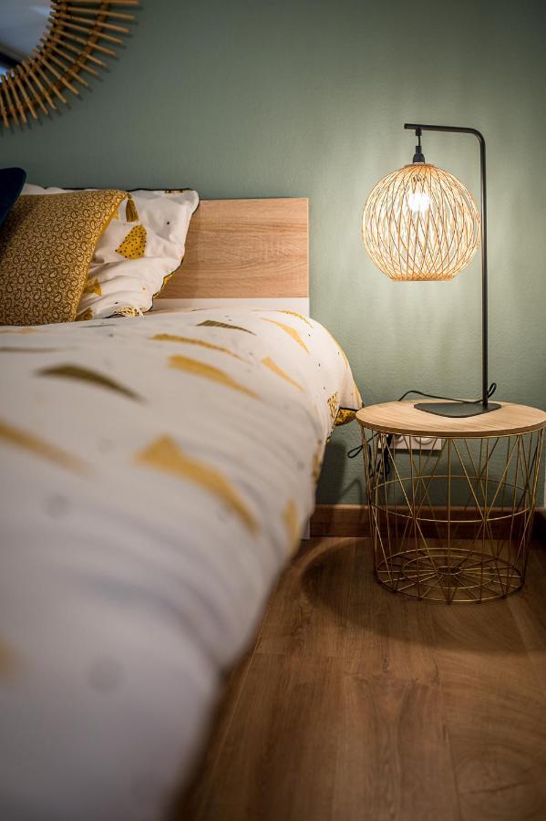 Appart 4 Pers Design Et Cosy Avec Jardin Au Coeur De Sélestat Exteriör bild